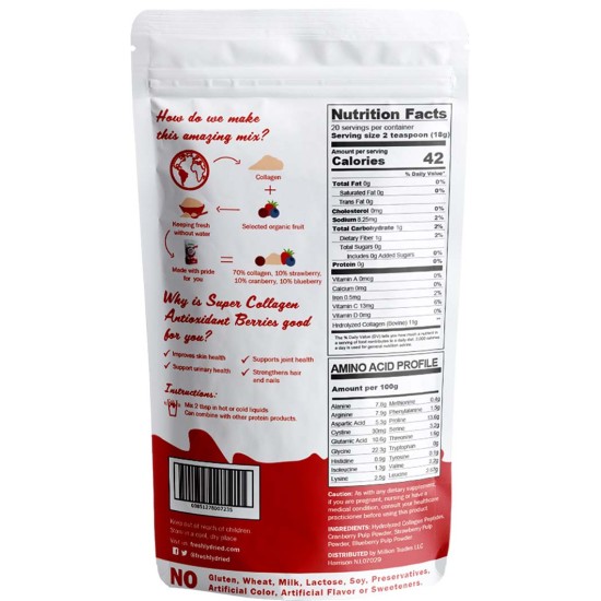 Hydrolyzed Collagen Berries Powder Pouch 