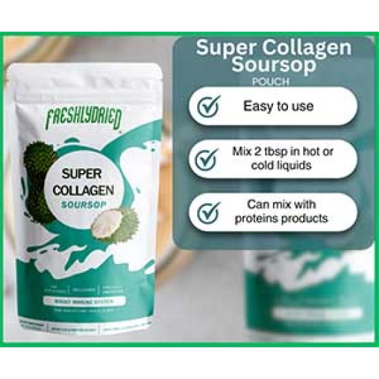 Super Collagen Soursop Powder Pouch