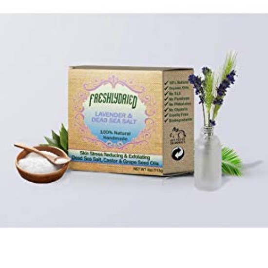 Lavander Dead Sea Salt Soap