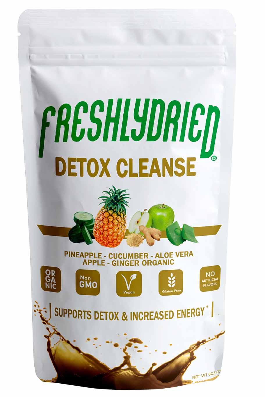 Freshlydried - Detox Cleanse Powder Resealable